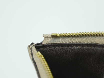 Louis Vuitton Capucines Compact wallet Leather, BEIGE, LEATHER, Wallets