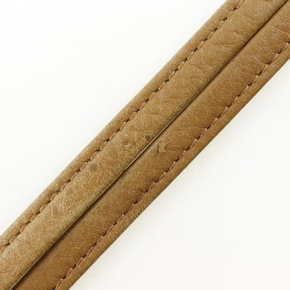 Christian Dior Vintage CD Logo Shoulder Bag Leather, BLACK, CALFSKIN, Shoulder bag