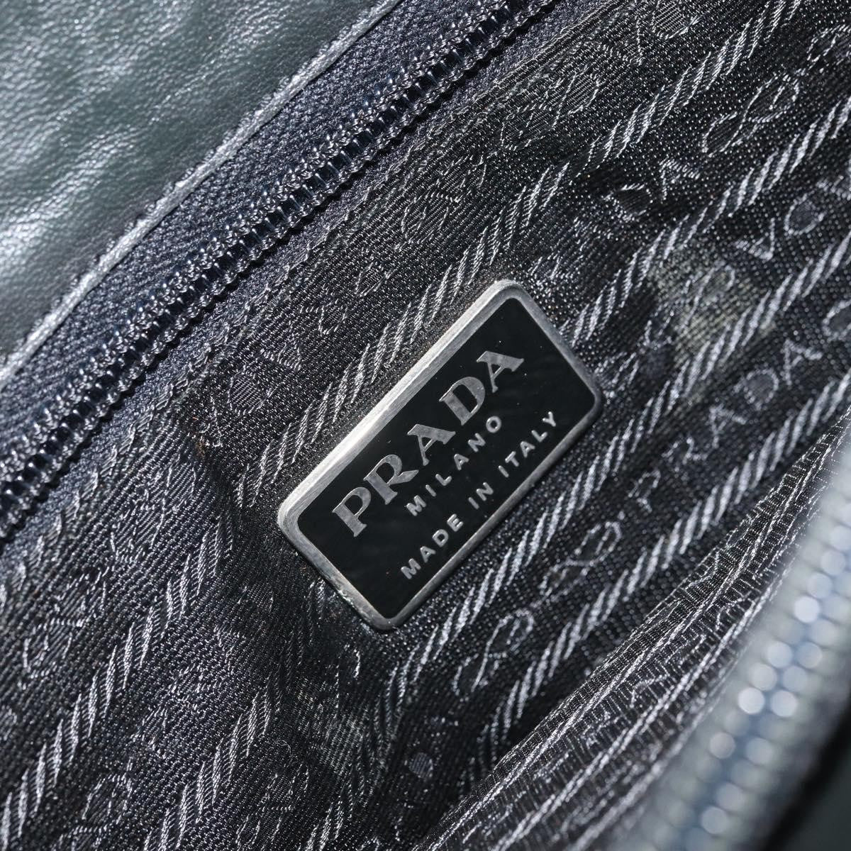 Prada Vintage Zip Tote Tessuto, GREEN, NYLON, Tote bag