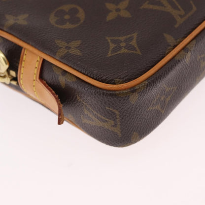 Louis Vuitton Pochette Marly Bandouliere Bag Monogram Canvas, Brown, Canvas, Clutch