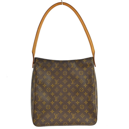 Louis Vuitton Monogram Looping Handbag Monogram Canvas, Brown, Canvas, Shoulder Bag