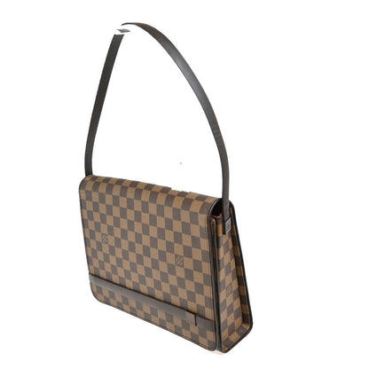 Louis Vuitton Tribeca Handbag Damier, BROWN, CANVAS, Shoulder bag