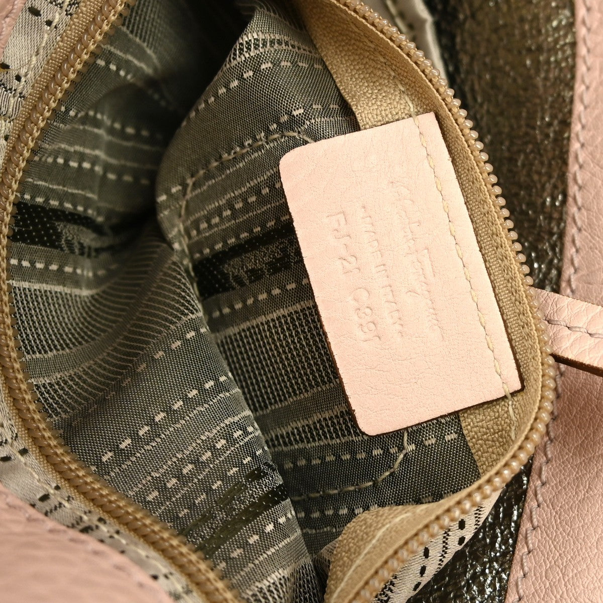 Salvatore Ferragamo Vintage Tote bag Leather, PINK, LEATHER, Tote bag
