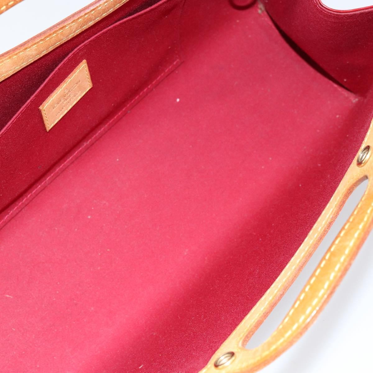 Louis Vuitton Roxbury Drive Handbag Monogram Vernis, RED, PATENT_LEATHER, Handbag