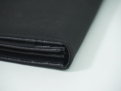 Prada Continental Wallet Tessuto, BLACK, NYLON, Wallets