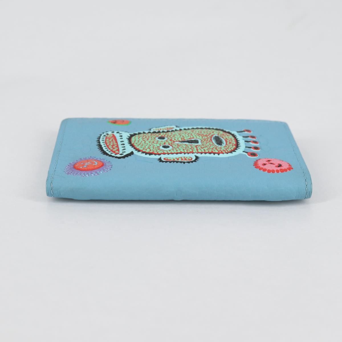 Louis Vuitton pocket organizer Leather, BLUE, LEATHER, Card Holders