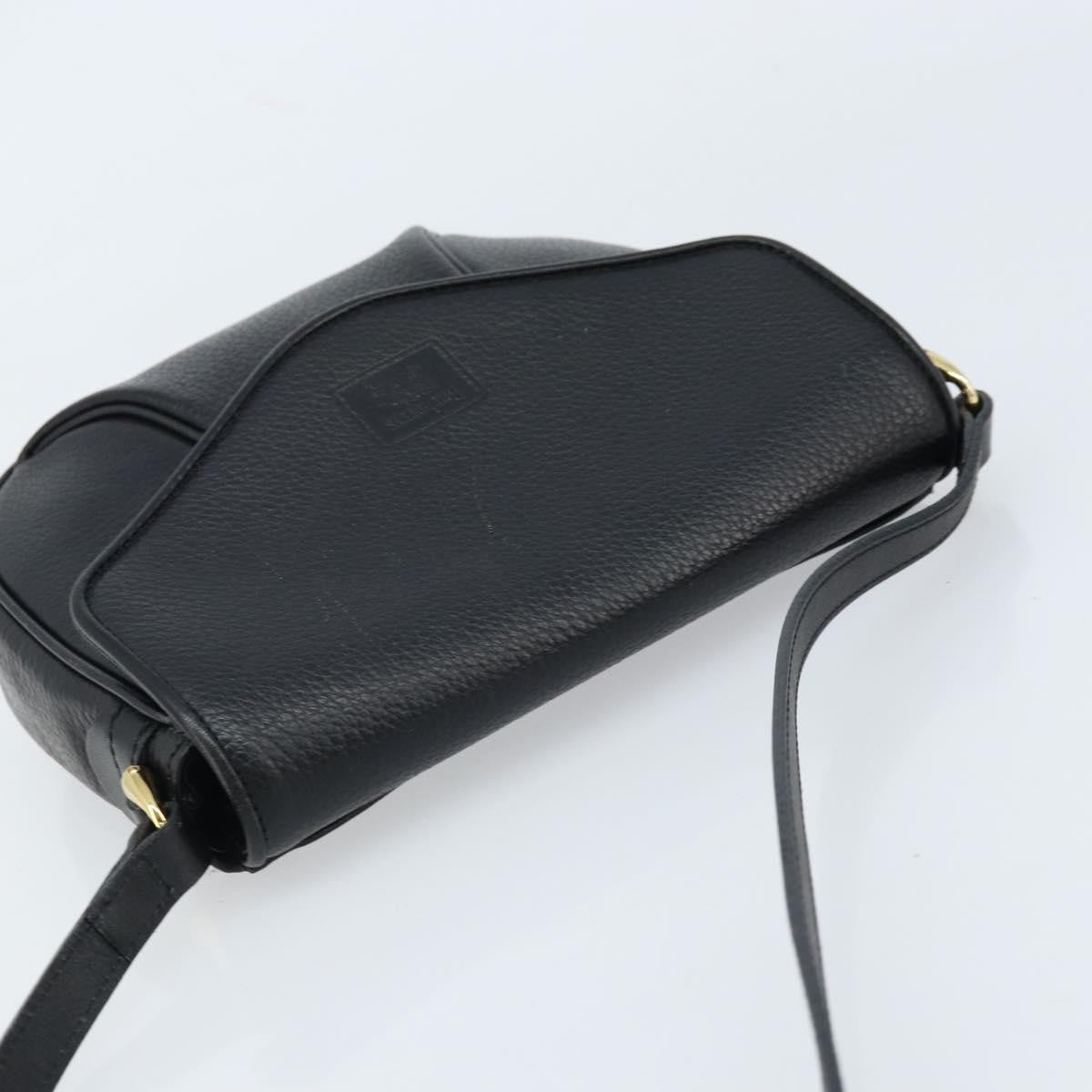 Burberry Flap Shoulder Bag Leather, BLACK, LEATHER, Shoulder bag