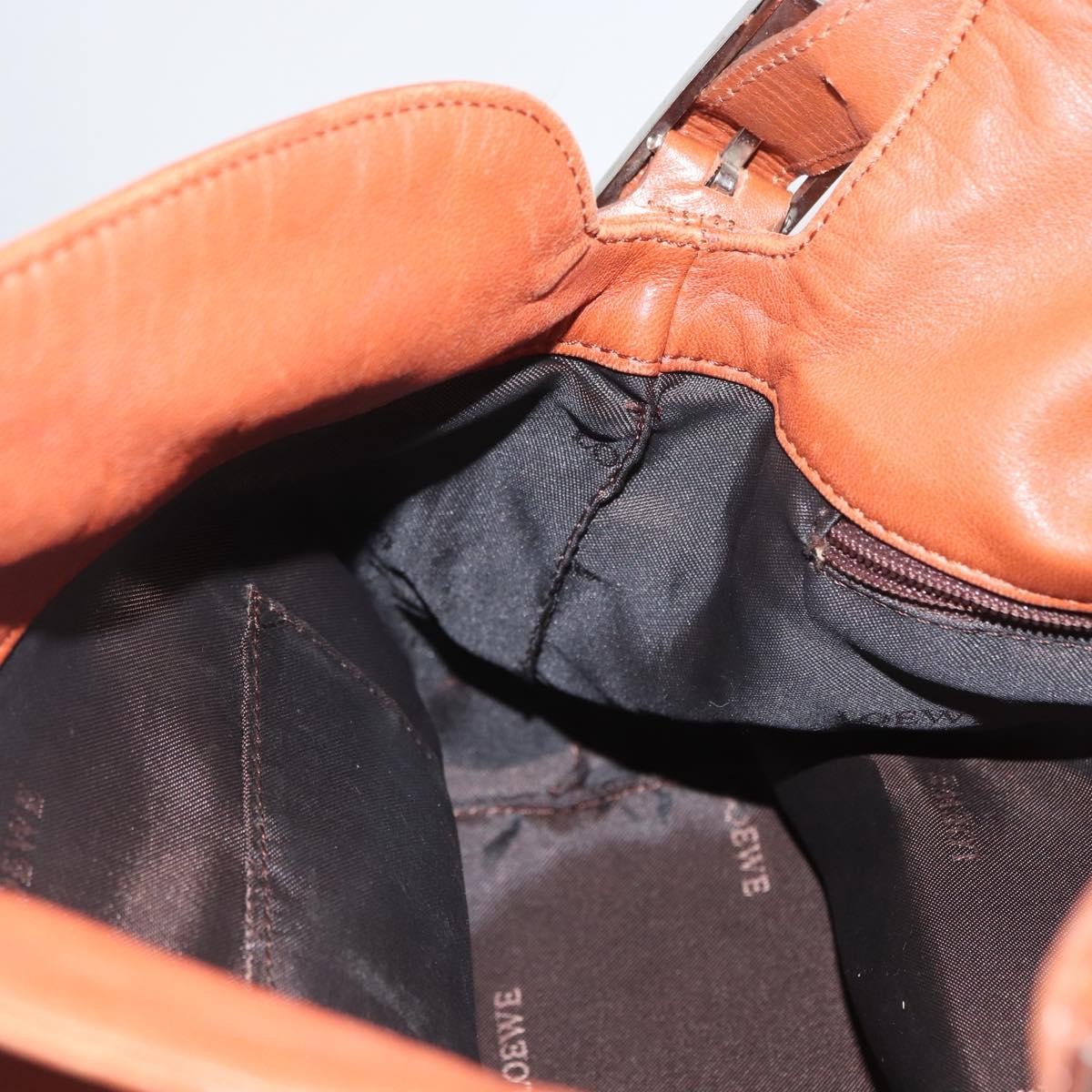 Loewe Vintage Shoulder Bag Leather, BROWN, LEATHER, Shoulder bag