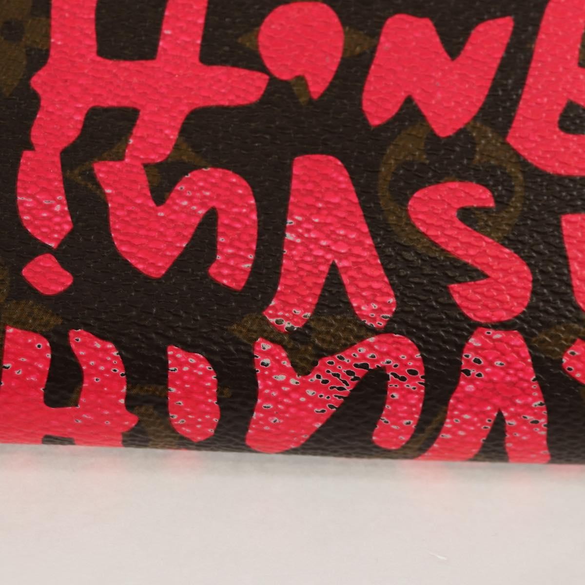 Louis Vuitton Zippy Wallet NM Monogram Graffiti, PINK, CANVAS, Wallets