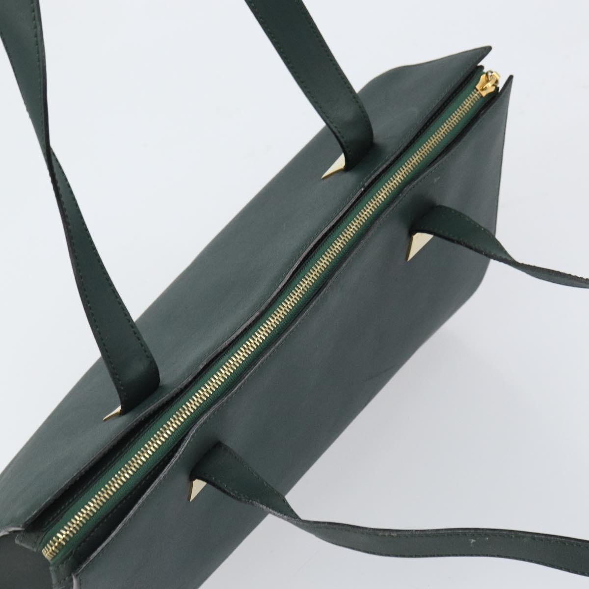 Celine Tote bag Leather, GREEN, LEATHER, Tote bag