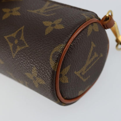 Louis Vuitton Papillon Pochette Monogram Canvas, BROWN, CANVAS, Handbag