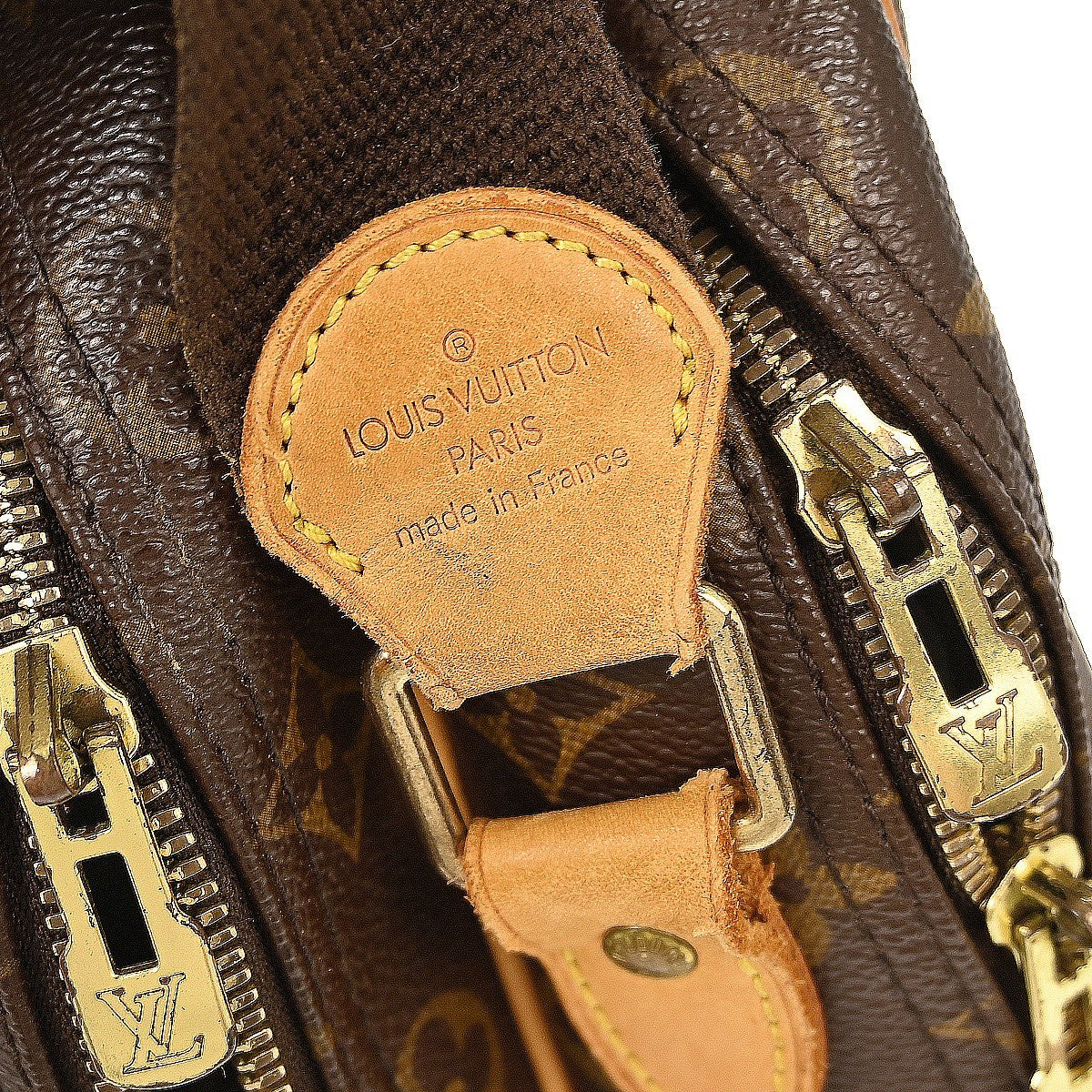 Louis Vuitton Reporter Bag Monogram Canvas, BROWN, CANVAS, Shoulder bag
