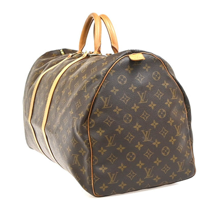 Louis Vuitton Keepall Bag Monogram Canvas, Brown, Canvas, Travel Bag