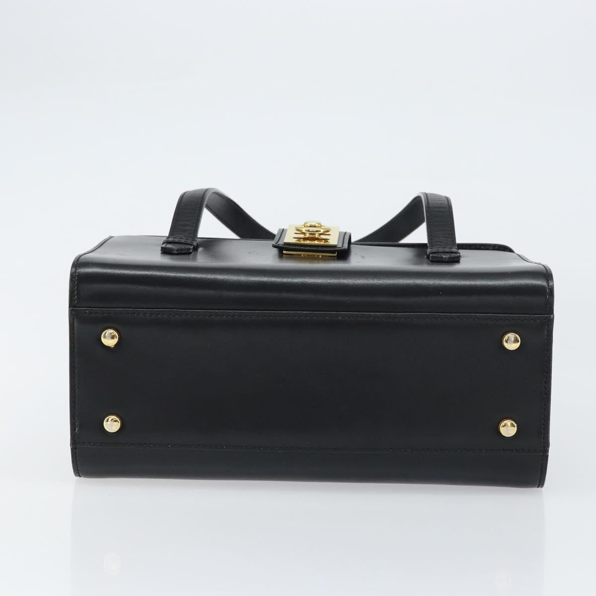 Celine Handbag Leather, BLACK, LEATHER, Handbag