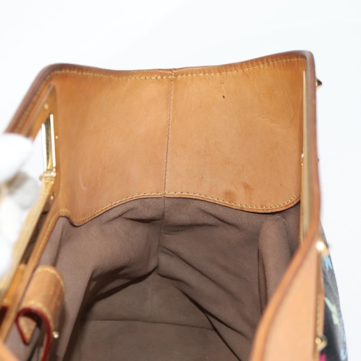 Louis Vuitton Judy Handbag Monogram Multicolor, BLACK, CANVAS, Handbag