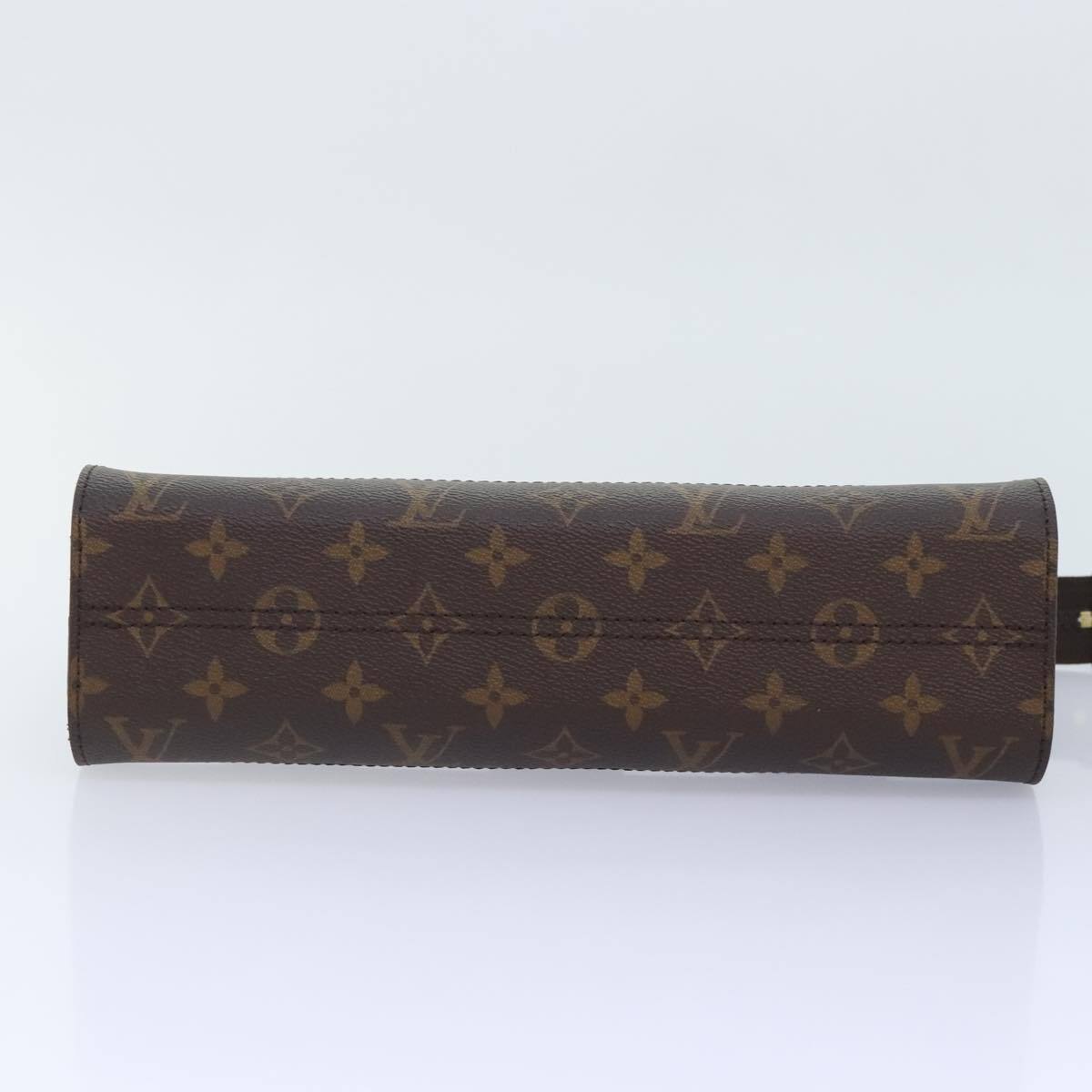 Louis Vuitton Chess Stand Pouch Canvas, BROWN, CANVAS, Clutche & pouche