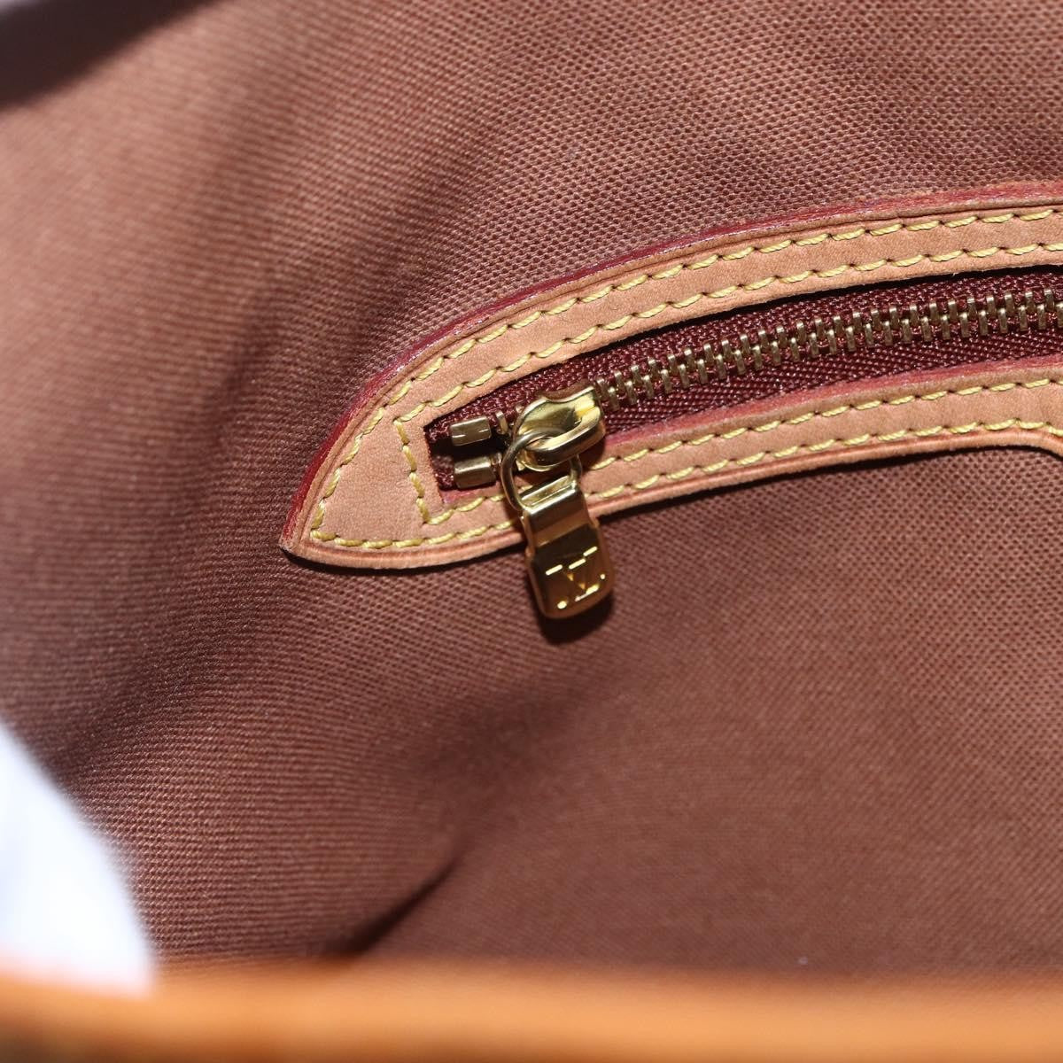 Louis Vuitton Batignolles Handbag Monogram Canvas, BROWN, CANVAS, Tote bag