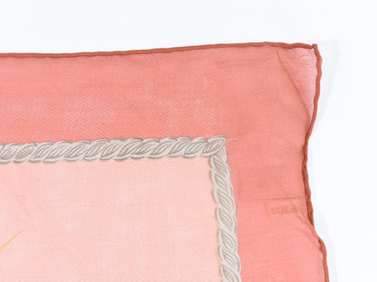 Christian Dior CD Scarf Silk, PINK, SILK, Scarve & shawl