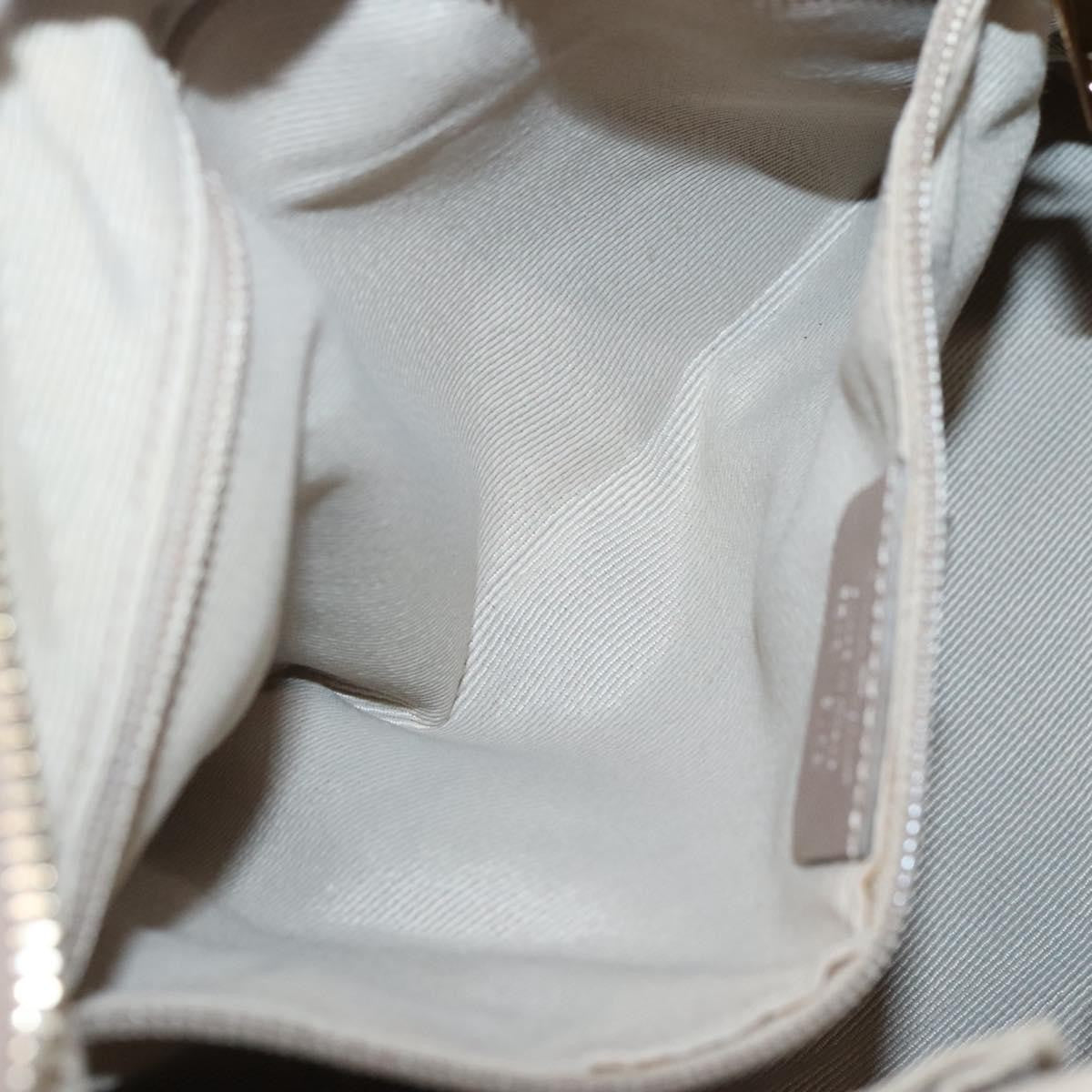 Salvatore Ferragamo Vala Handbag Nylon, Beige, Nylon, Handbag