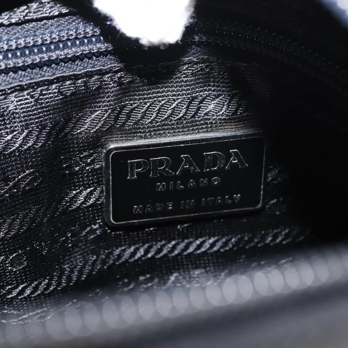 Prada Vintage Zip Tote Tessuto, BLACK, NYLON, Tote bag