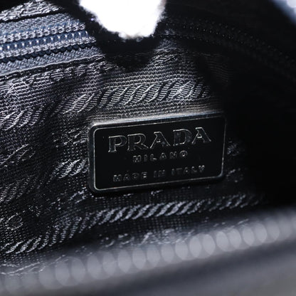 Prada Vintage Zip Tote Tessuto, BLACK, NYLON, Tote bag
