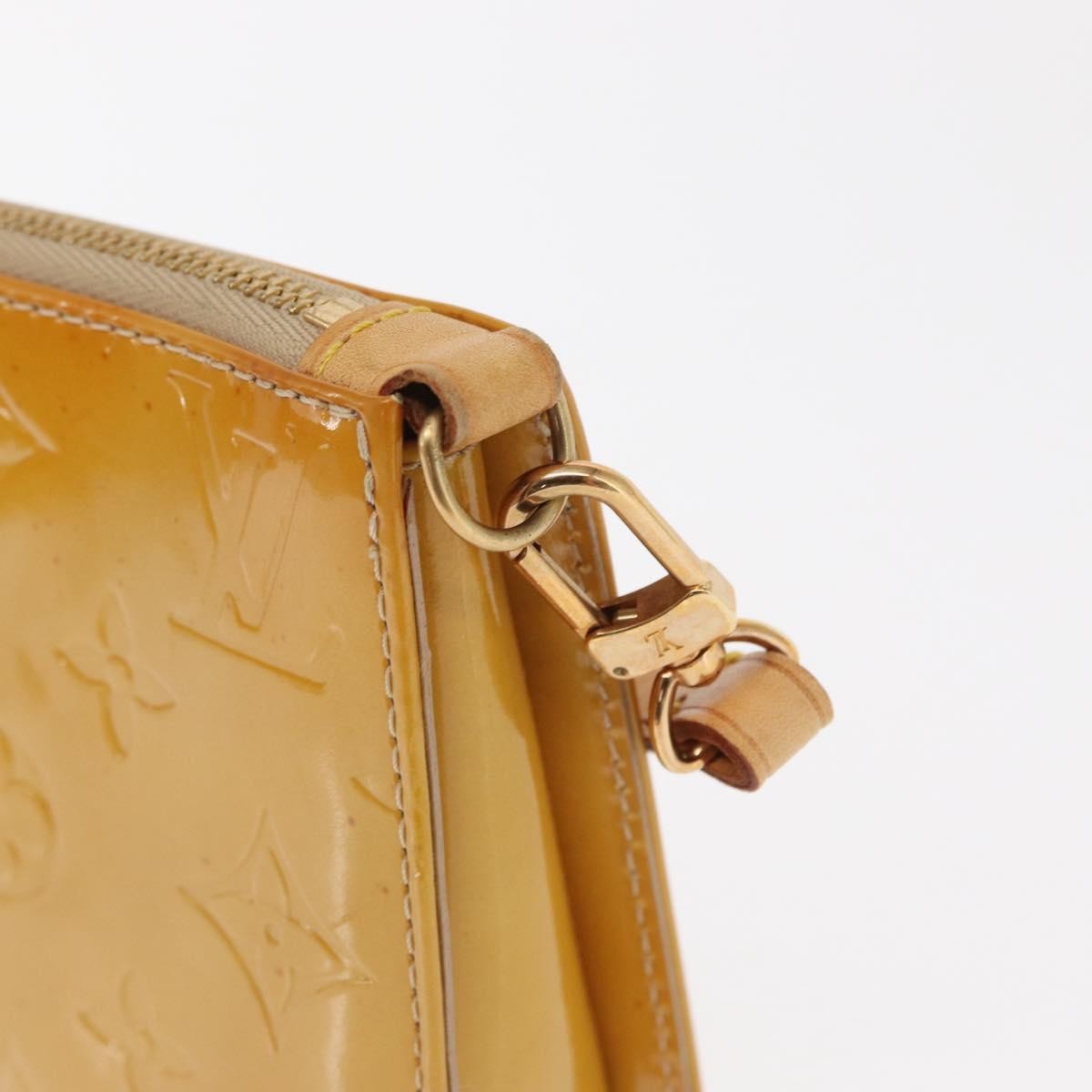 Louis Vuitton Lexington Pochette Patent Leather, BEIGE, PATENT_LEATHER, Clutche & pouche