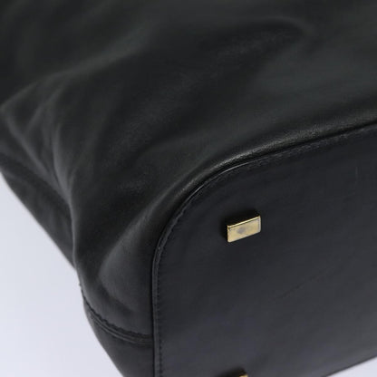 Celine Handbag Leather, BLACK, LEATHER, Handbag