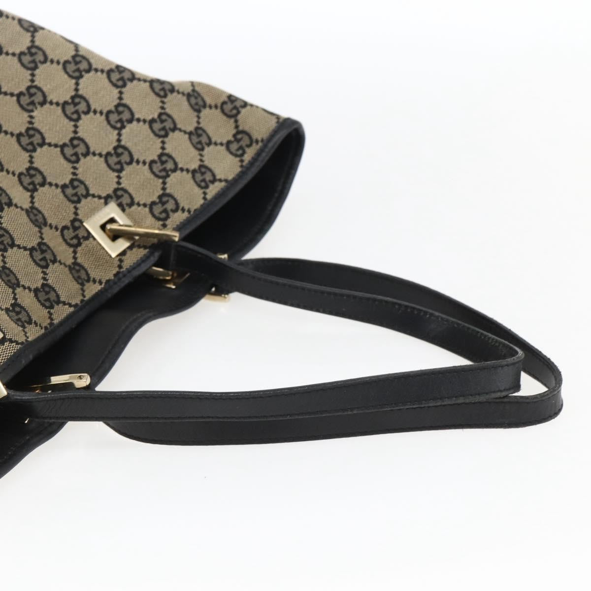 Gucci Vintage Bucket Shopping Tote GG Canvas, BEIGE, CANVAS, Tote bag