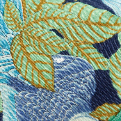 Hermes Vintage Drawstring Bucket Shoulder Bag Printed Canvas, MULTICOLOUR, COTTON, Shoulder bag