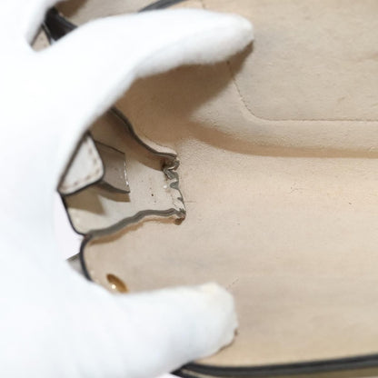 Chloe Faye Shoulder Bag Leather and Suede, BEIGE, LEATHER, Shoulder bag