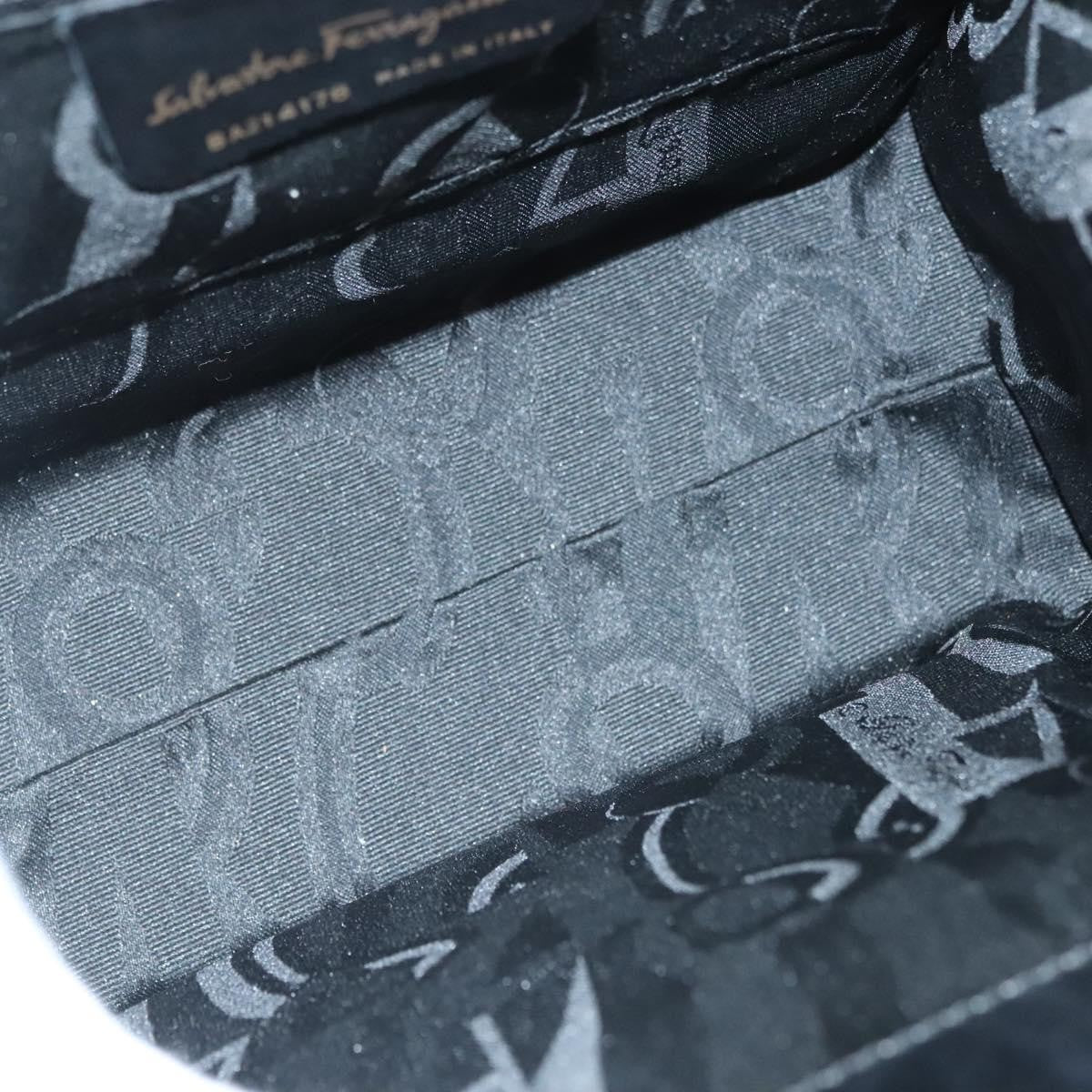 Salvatore Ferragamo Convertible Vara Bow Tote Leather, BLACK, LEATHER, Handbag