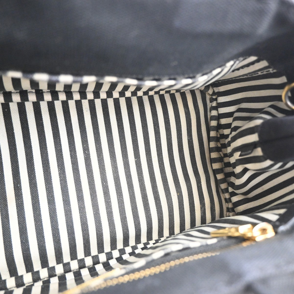 Prada Canapa Convertible Tote Canvas, BLACK, CANVAS, Tote bag
