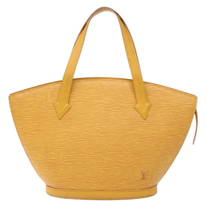 Louis Vuitton Saint Jacques Handbag Epi Leather, YELLOW, LEATHER, Handbag