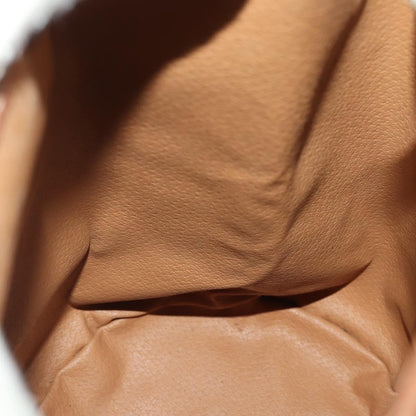 Celine Vintage Macadam Backpack Canvas and Leather, Brown, Canvas, Backpack