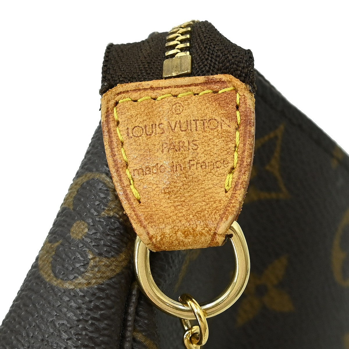 Louis Vuitton Pochette Accessoires Monogram Canvas, BROWN, CANVAS, Clutche & pouche