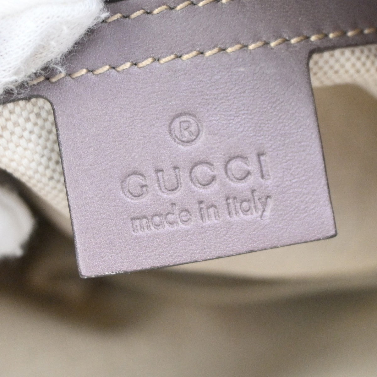 Gucci Mayfair Messenger Bag Guccissima Leather, PURPLE, LEATHER, Shoulder bag