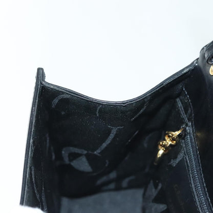 Salvatore Ferragamo Vintage Gancini Convertible Top Handle Bag Leather, BLACK, LEATHER, Handbag