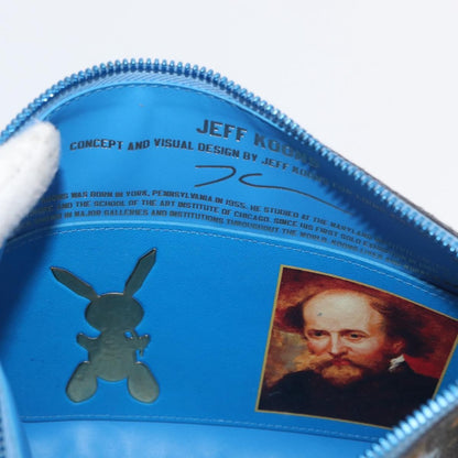 Louis Vuitton Pochette Clutch Limited Edition Jeff Koons Monet Print Canvas, Multicolour, Canvas, Clutch