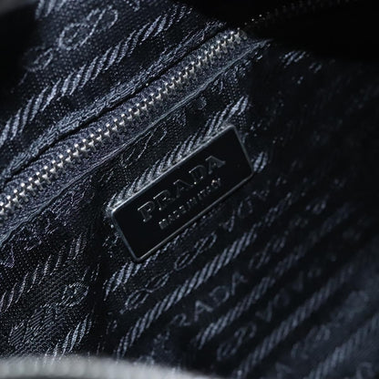 Prada Vintage Shoulder Bag Tessuto, BLACK, NYLON, Shoulder bag