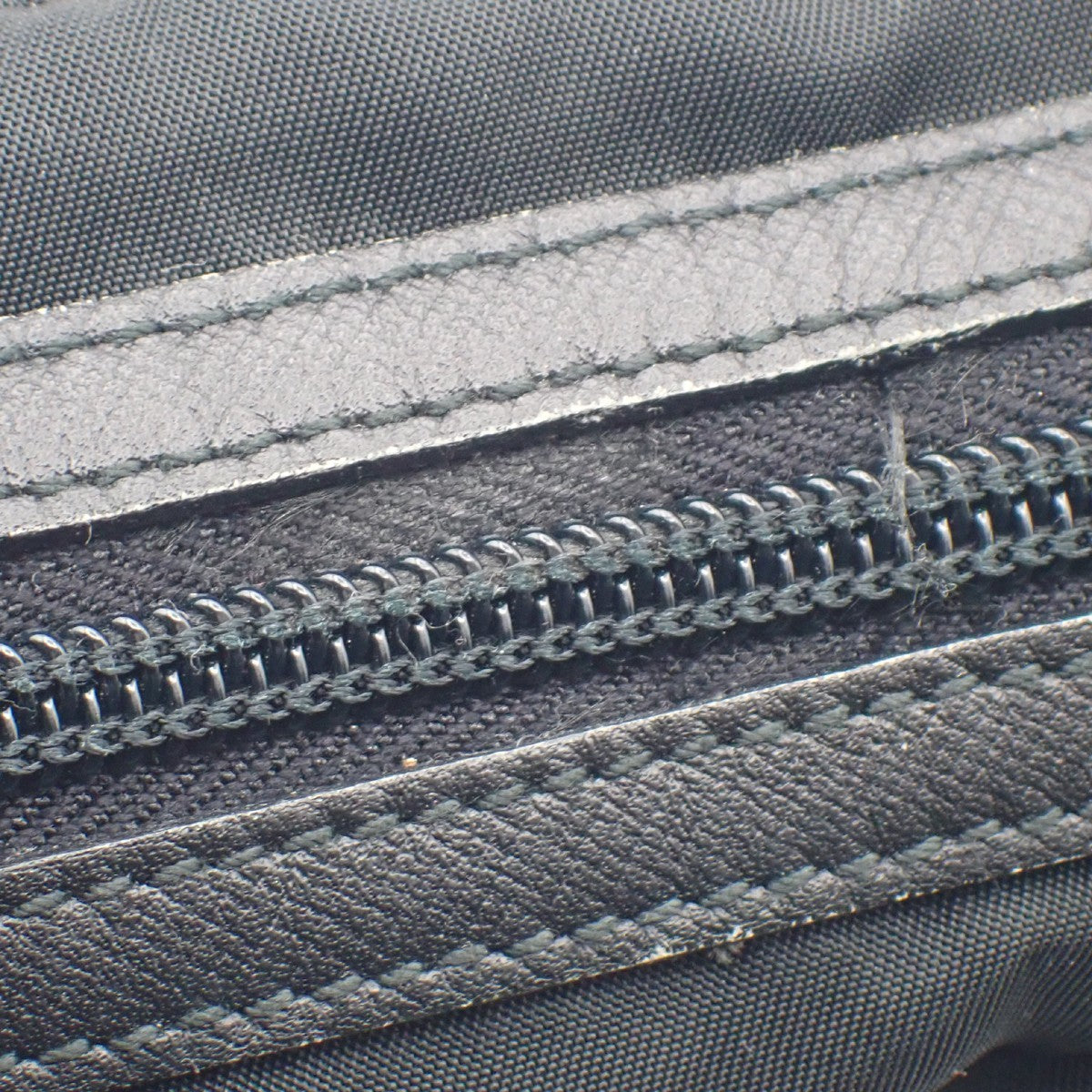 Prada Padded Zip Belt Bag Tessuto, BLACK, NYLON, Clutche & pouche