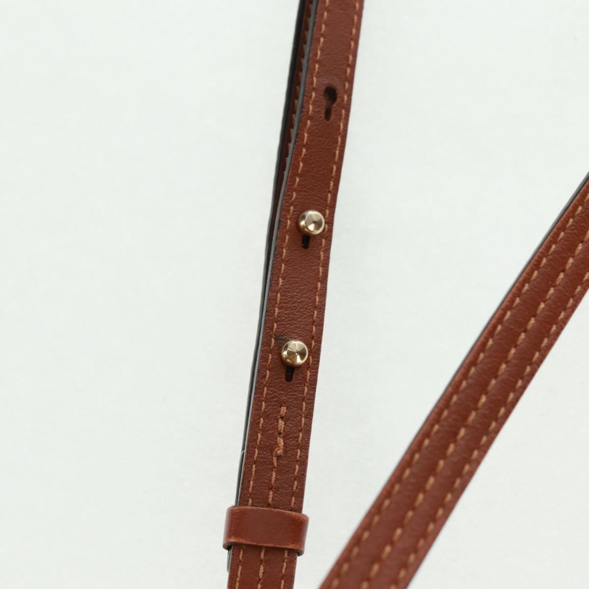 Chloe Nile Crossbody Bag Leather, BROWN, LEATHER, Handbag