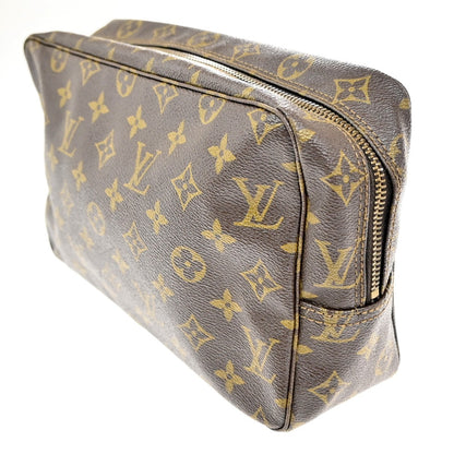 Louis Vuitton Trousse Toilette Monogram Canvas, BROWN, CANVAS, Clutche & pouche