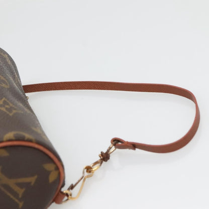 Louis Vuitton Papillon Pochette Monogram Canvas, BROWN, CANVAS, Clutche & pouche