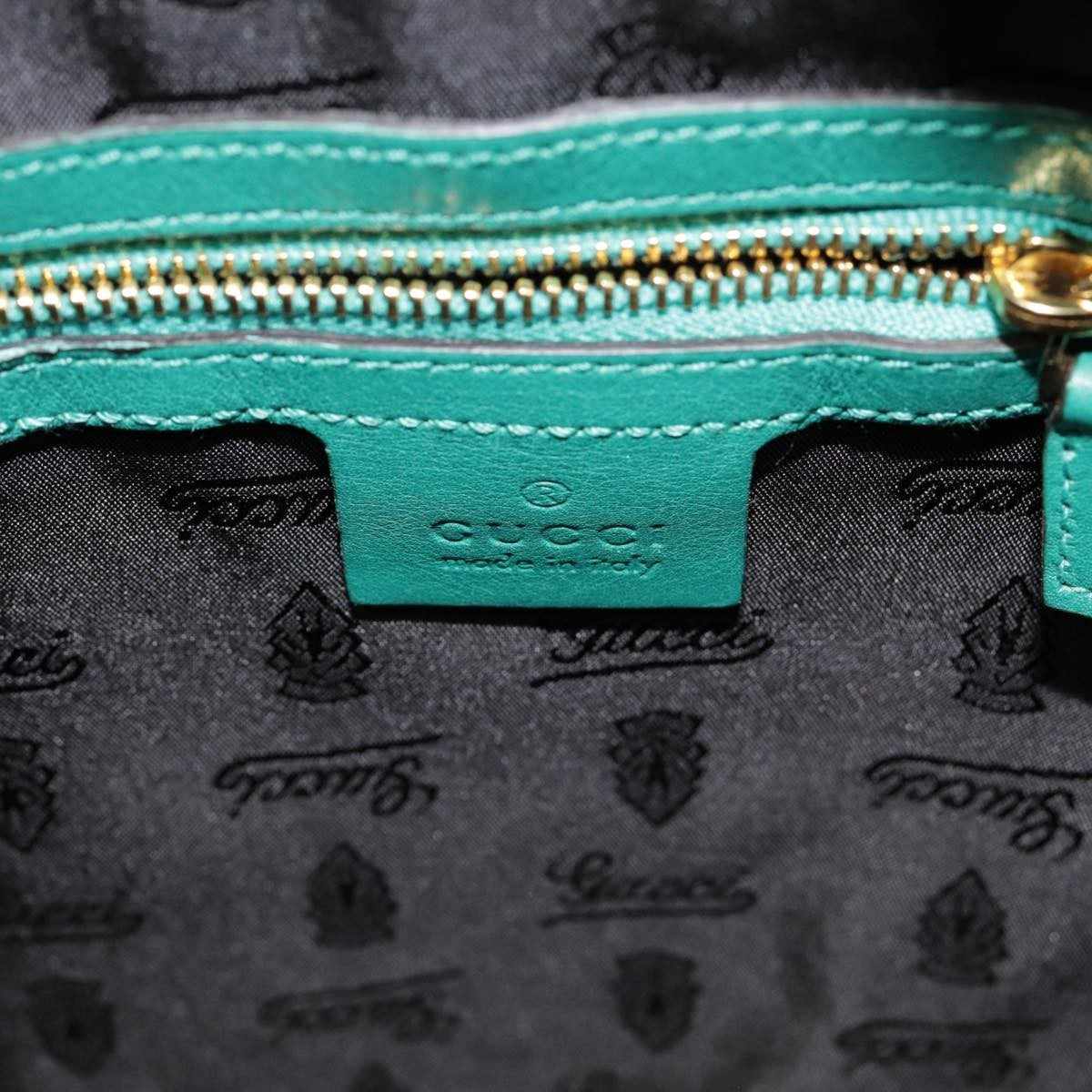 Gucci Darwin Convertible Backpack Leather, GREEN, LEATHER, Backpack