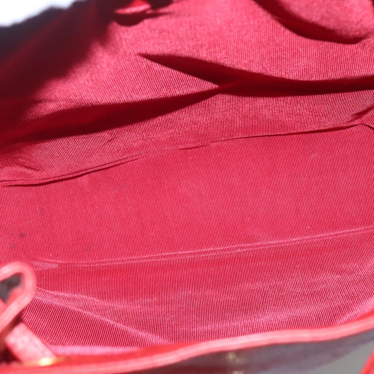 Chanel Vintage Backpack Caviar, RED, LEATHER, Backpack