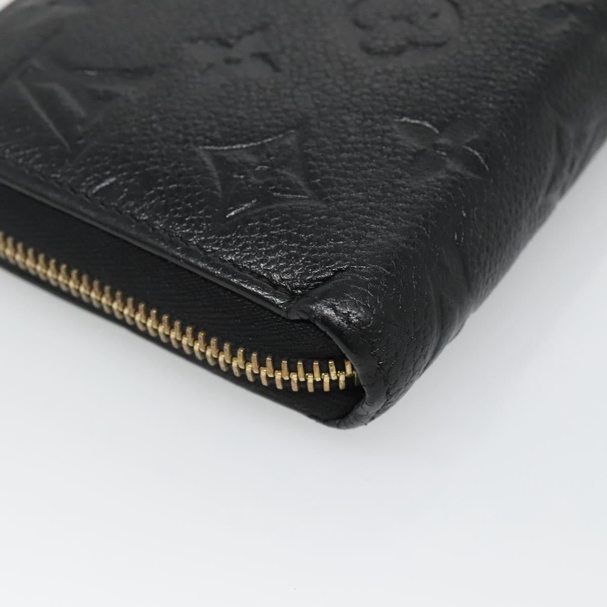 Louis Vuitton Portefeuille zippy Monogramme Empreinte Monogramme Empreinte, BLACK, LEATHER, Wallets