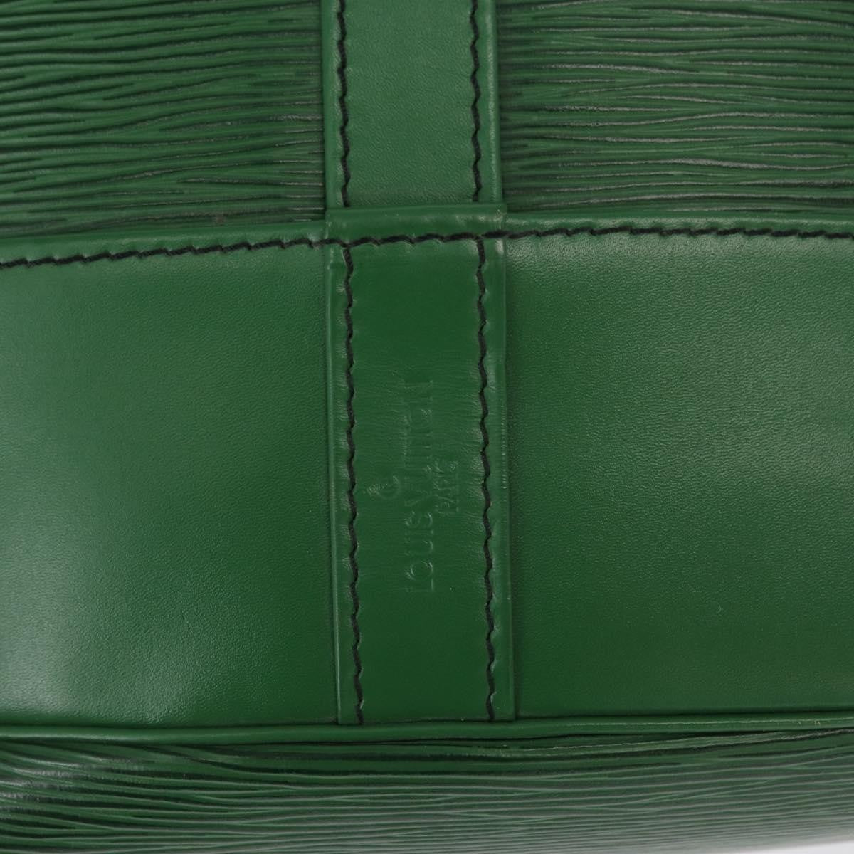 Louis Vuitton Randonnee Backpack Epi Leather, GREEN, LEATHER, Shoulder bag