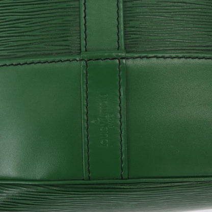 Louis Vuitton Randonnee Backpack Epi Leather, GREEN, LEATHER, Shoulder bag