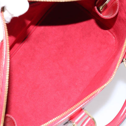 Louis Vuitton Alma Handbag Epi Leather, RED, LEATHER, Handbag