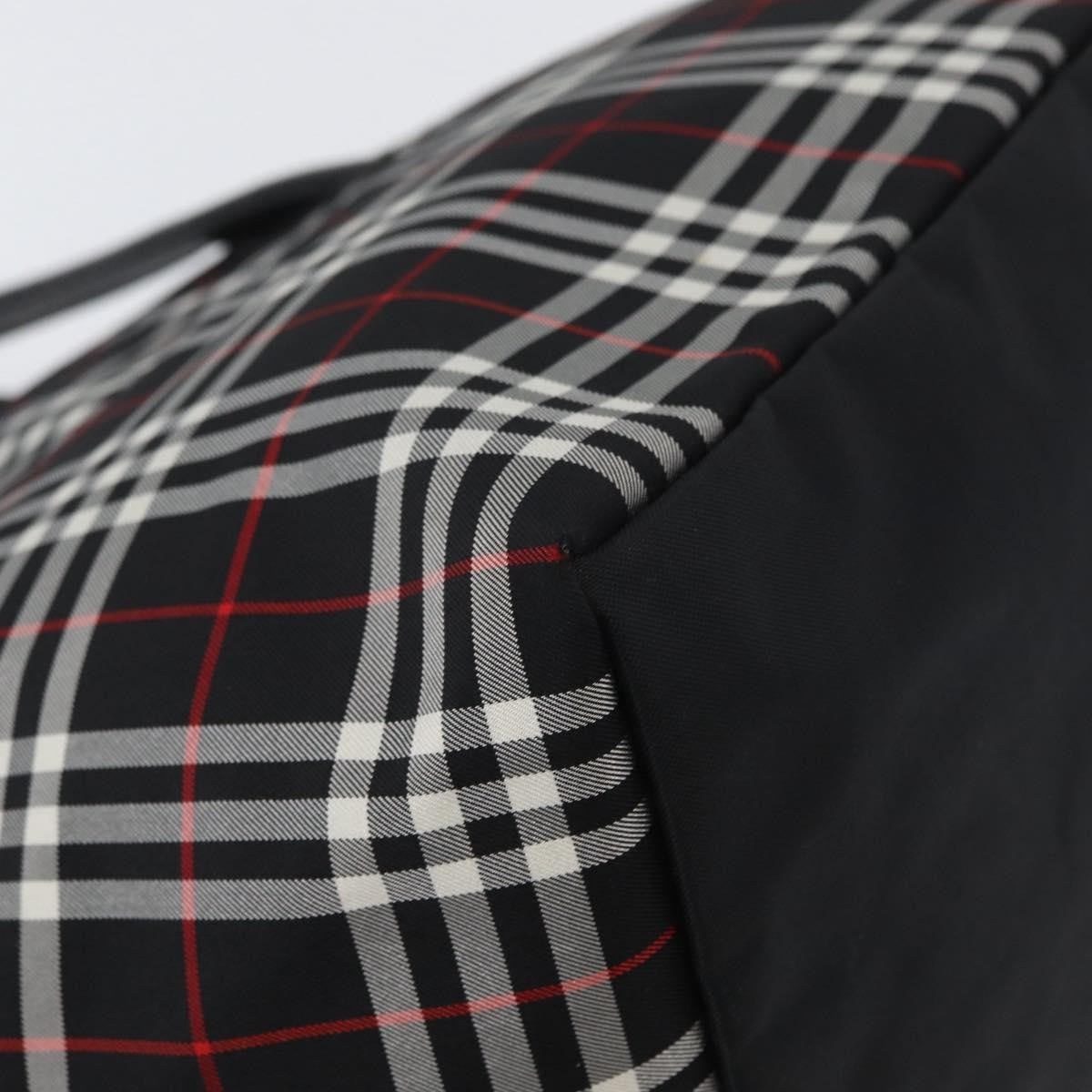 Burberry Nova Check Handbag Nylon, BLACK, NYLON, Handbag